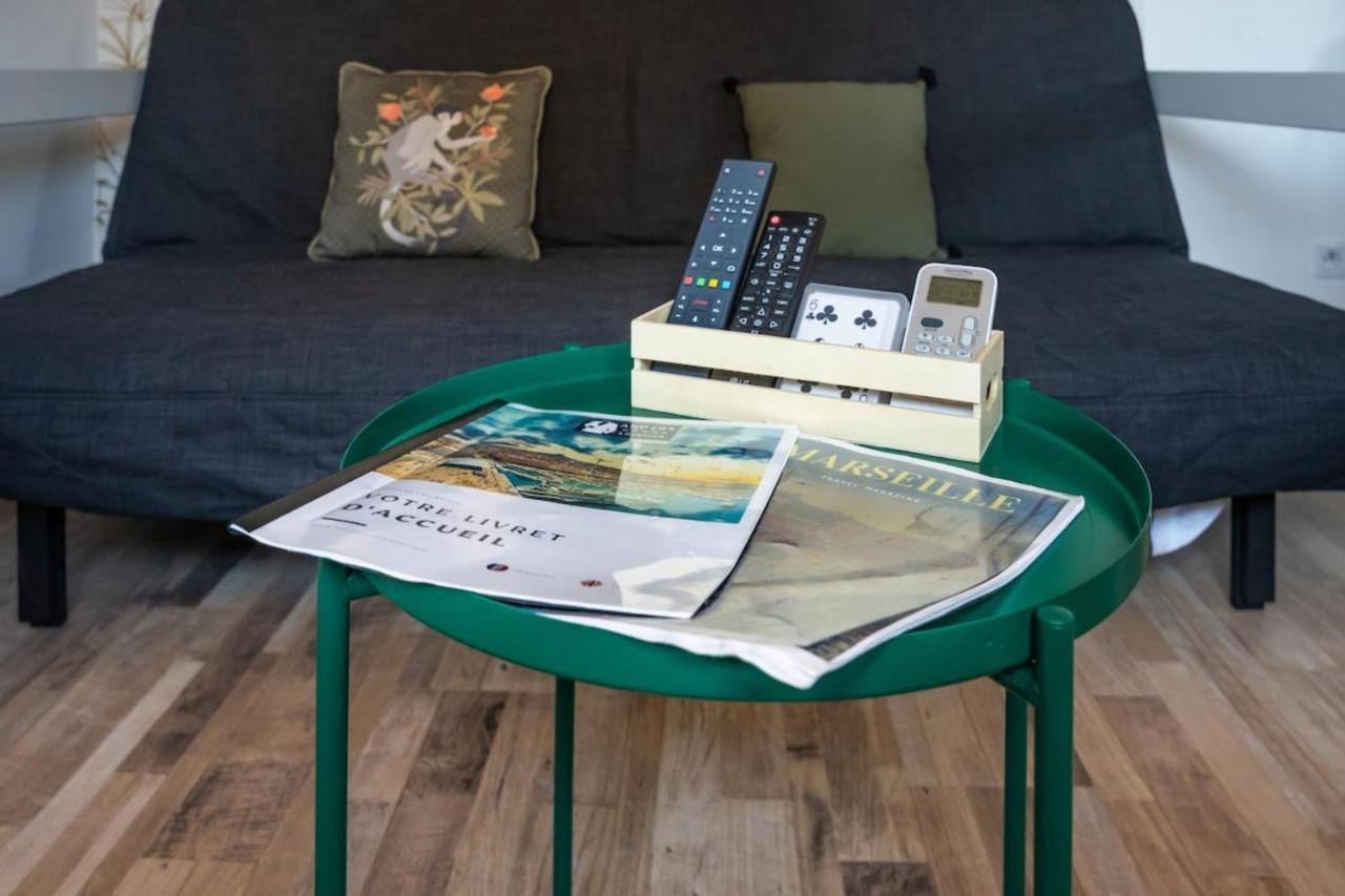 Nature Home - Clim - Wifi - Netflix Marseille Luaran gambar