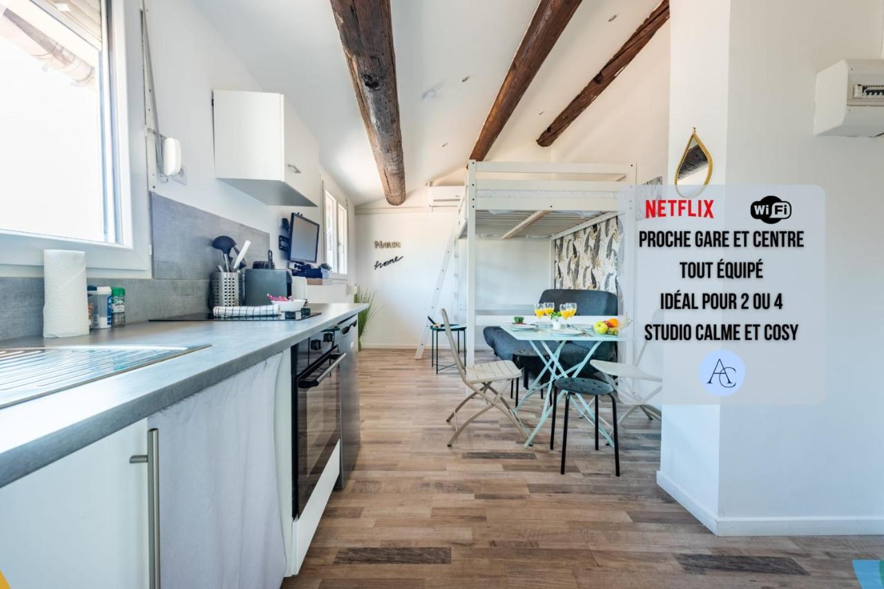 Nature Home - Clim - Wifi - Netflix Marseille Luaran gambar